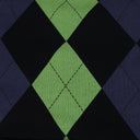 Green Intarsia Zip Hoodie