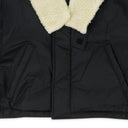 Black Cropped Parka Jacket