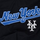 Black Mets V-Neck Windbreaker