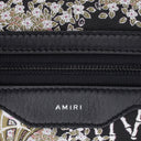 Black Hibiscus Jacquard Beauty Case