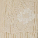 Beige MVP Fisherman Zip-UP Sweater