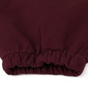 Maroon Mono Wreath Sweatpants 'Beet Root'