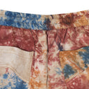 Multicolor Tie Dye Short