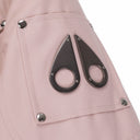 Dusty Rose/Natural Debbie Shearling Bomber Jacket