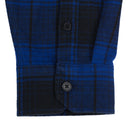 BLUE PLAID FLANNEL LS SHIRT