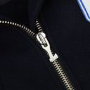 Navy NHL x Moose Knuckles Rangers Bomber Jacket
