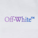 White Slim-Fit Gradient S/S T-Shirt