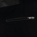 Black Leather Cargo Pants