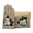 Beige Undercover Sheepskin Unisex Gloves Beige