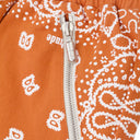 Orange Paisley Shorts