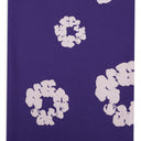 Purple Cotton Wreath Sweatpants