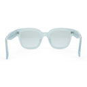 Pearl/Blue Classic Logo Sunglasses