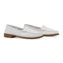White Slip on Loafer