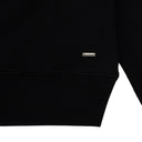 Black CNY Stacked Dragon Logo Hoodie