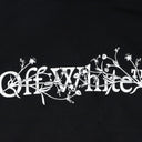 BLACK-WHITE Flower Hoodie