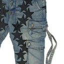 Blue Chemist Star Tactical Cargo Pants