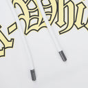White Goth Logo Hoodie