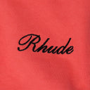 Pink Logo Cropped Quarter Zip Sweater