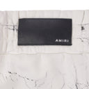 White Cracked Dye Logo Sweatpants
