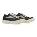 Black Leather Vintage Sneakers