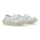 White Jewelry Loafer Aurora
