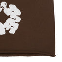 Brown Cotton Wreath Shorts