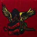 Red New Era Cherub Hat