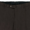 Brown Single Breasted Plaid Suit