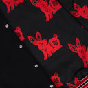 Black/Red Lunar New Year Bones Jacket
