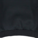 BLACK LONG DRAWSTRING HOODIE