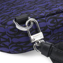Purple MA Logo All-Over Sling Bag