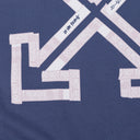 Blue Indigo Tape Arrow Hoodie