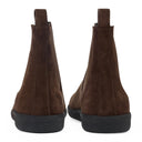 Brown Suede Chelsea Boots