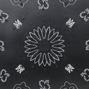 Black Weekender Bandana Bag