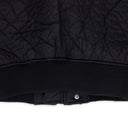 Black Tonal Crinkle Bomber