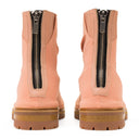 Pink Marathon Zipped Boots