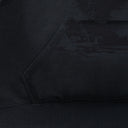 Black French Terry Arc Logo Hoodie