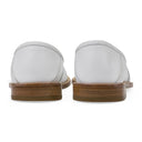 White Slip on Loafer