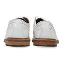 WHITE LACED MACNEIL WINGTIP OXFORDS