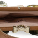 CLEAR/BROWN CLEAR PVC SINGLE SHOULDER BAG