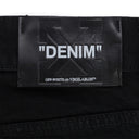Black Spray Diag Jeans