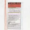 Clear Medical Label Logo Flag Cape