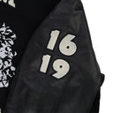 Black Peace Wreath Varsity Jacket