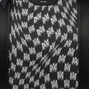 Black Wavy Houndstooth Weekender Bag
