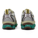 White / Khaki Gel-Quantum Kinetic Sneakers