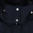 Navy/Black Shearling Cloud Shearling Parka
