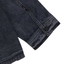Dark Indigo Corduroy Detail Workwear Canvas Jacket