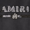 Black MA Bar Applique Sweatpants