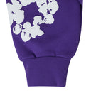 Purple Cotton Wreath Sweatshirt