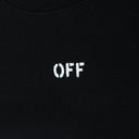 Black Cornely Diagonal Crewneck